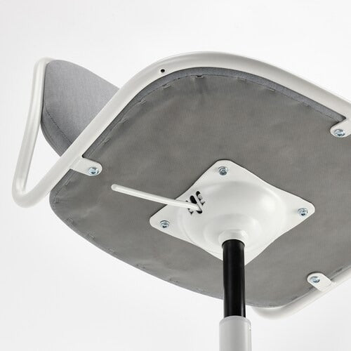 IKEA ORFJALL Swivel chair, white/Vissle light grey | IKEA Desk chairs for home | IKEA Desk chairs | Eachdaykart - EachDayKart