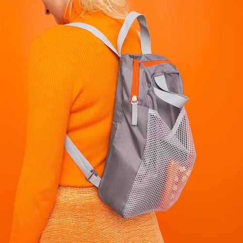 IKEA PIVRING Backpack, light grey | Backpacks & messenger bags | IKEA Bags | Eachdaykart - EachDayKart
