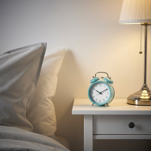 IKEA PLIRA Alarm clock, low-voltage/turquoise, IKEA Alarm clocks