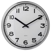 IKEA PUGG Wall clock, low-voltage/stainless steel | IKEA Wall & table clocks | Eachdaykart - EachDayKart