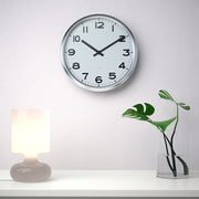 IKEA PUGG Wall clock, low-voltage/stainless steel | IKEA Wall & table clocks | Eachdaykart - EachDayKart