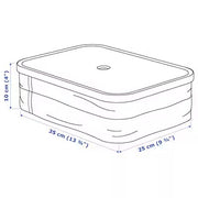 IKEA RABBLA Box with compartments | IKEA Clothes boxes | IKEA Storage boxes & baskets | IKEA Small storage & organisers | Eachdaykart - EachDayKart