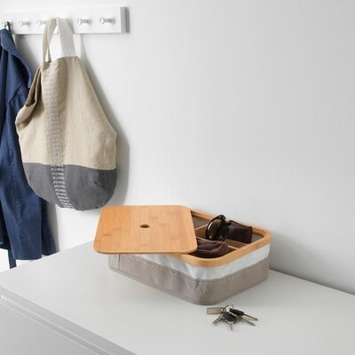 IKEA RABBLA Box with compartments | IKEA Clothes boxes | IKEA Storage boxes & baskets | IKEA Small storage & organisers | Eachdaykart - EachDayKart