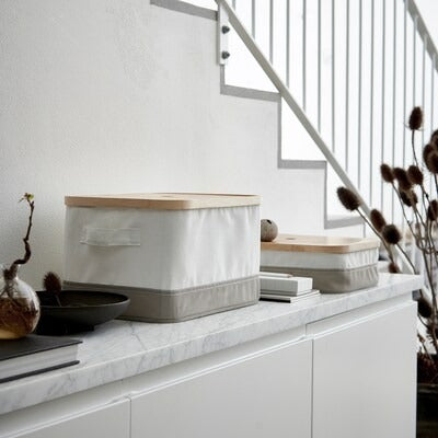 IKEA RABBLA Box with lid | IKEA Clothes boxes | IKEA Storage boxes & baskets | IKEA Small storage & organisers | Eachdaykart - EachDayKart