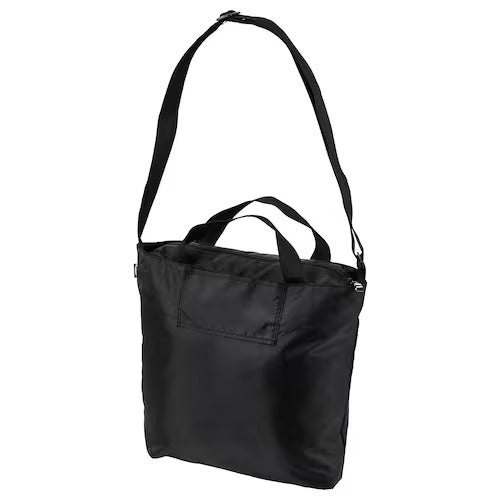 IKEA RACKLA Bag, foldable, black | Shopping bags & tote bags | IKEA Bags | Eachdaykart - EachDayKart