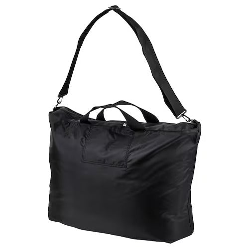 IKEA RACKLA Bag, foldable, black | Shopping bags & tote bags | IKEA Bags | Eachdaykart - EachDayKart