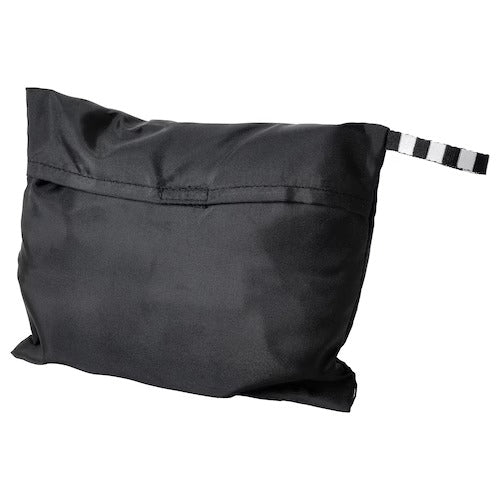 IKEA RACKLA Bag, foldable, black | Shopping bags & tote bags | IKEA Bags | Eachdaykart - EachDayKart