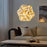 IKEA RAMSELE Pendant lamp, flower/white, 43 cm (17 ") | IKEA ceiling lights | Eachdaykart