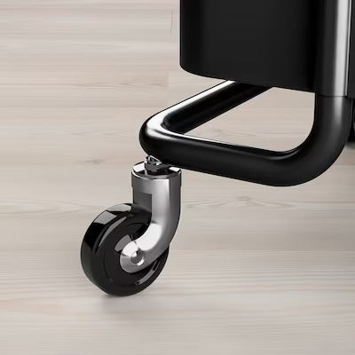 IKEA RASKOG Trolley, black | IKEA Kitchen islands & trolleys | IKEA Trolleys | Eachdaykart - EachDayKart