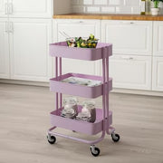 IKEA RASKOG Trolley, pink | IKEA Kitchen islands & trolleys | IKEA Trolleys | Eachdaykart - EachDayKart