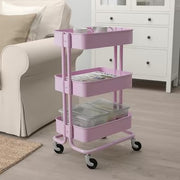IKEA RASKOG Trolley, pink | IKEA Kitchen islands & trolleys | IKEA Trolleys | Eachdaykart - EachDayKart