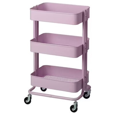 IKEA RASKOG Trolley, pink | IKEA Kitchen islands & trolleys | IKEA Trolleys | Eachdaykart - EachDayKart