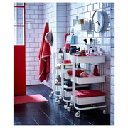IKEA RASKOG Trolley, white | IKEA Kitchen islands & trolleys | IKEA Trolleys | Eachdaykart - EachDayKart