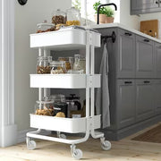 IKEA RASKOG Trolley, white | IKEA Kitchen islands & trolleys | IKEA Trolleys | Eachdaykart - EachDayKart