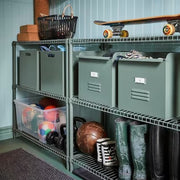 IKEA REJSA Box, grey-green/metal | IKEA Paper & media boxes | IKEA Storage boxes & baskets | IKEA Small storage & organisers | Eachdaykart - EachDayKart