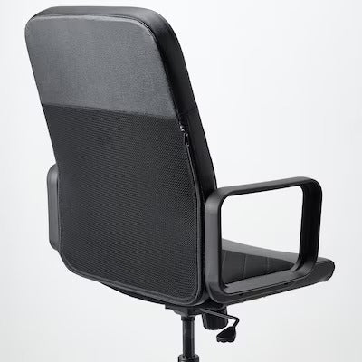 IKEA RENBERGET Swivel chair, Bomstad black | IKEA Desk chairs for home | IKEA Desk chairs | Eachdaykart - EachDayKart