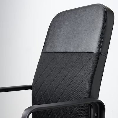 IKEA RENBERGET Swivel chair, Bomstad black | IKEA Desk chairs for home | IKEA Desk chairs | Eachdaykart - EachDayKart