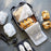 IKEA RENSARE Bag, check pattern/black | Bag organisers | IKEA Bags | Eachdaykart