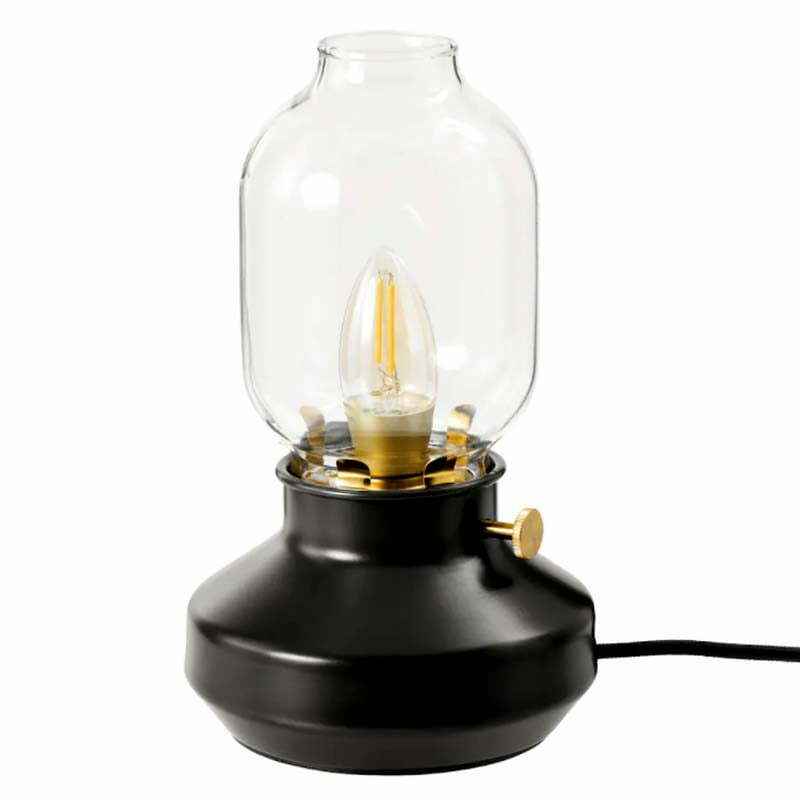 TAeRNABY Table lamp, anthracite - IKEA - EachDayKart