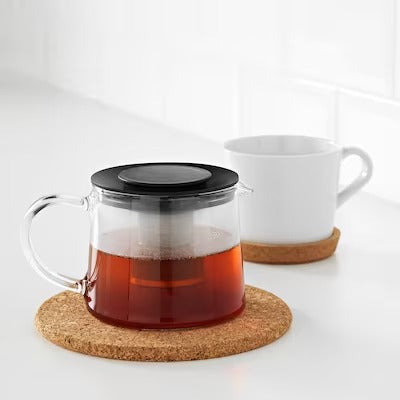 IKEA RIKLIG Teapot, glass | IKEA Tea pots & accessories | IKEA Coffee & tea | Eachdaykart