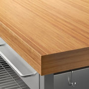 IKEA RIMFORSA Work bench, stainless steel/bamboo | IKEA Kitchen islands & trolleys | IKEA Trolleys | Eachdaykart - EachDayKart