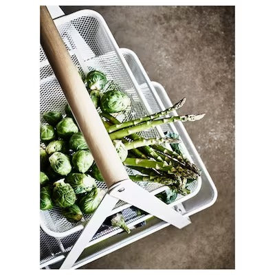 IKEA RISATORP Trolley, white | IKEA Kitchen islands & trolleys | IKEA Trolleys | Eachdaykart - EachDayKart