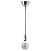 IKEA ROLLSBO LED bulb E27 200 lumen, dimmable/globe grey clear glass, 125 mm (5 ") | IKEA LED bulbs | Eachdaykart - EachDayKart