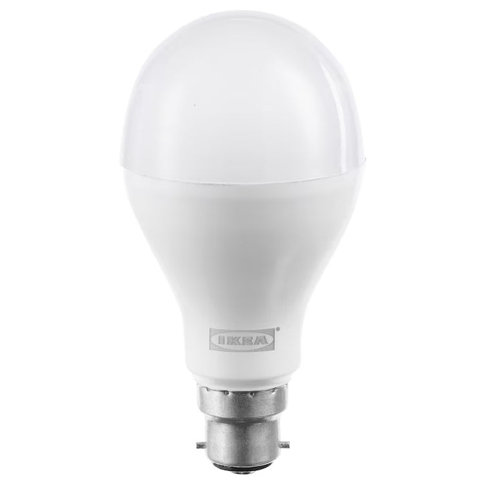 IKEA RYET LED bulb B22 1700 lumen, opal white/globe, 6500K | IKEA LED bulbs | Eachdaykart