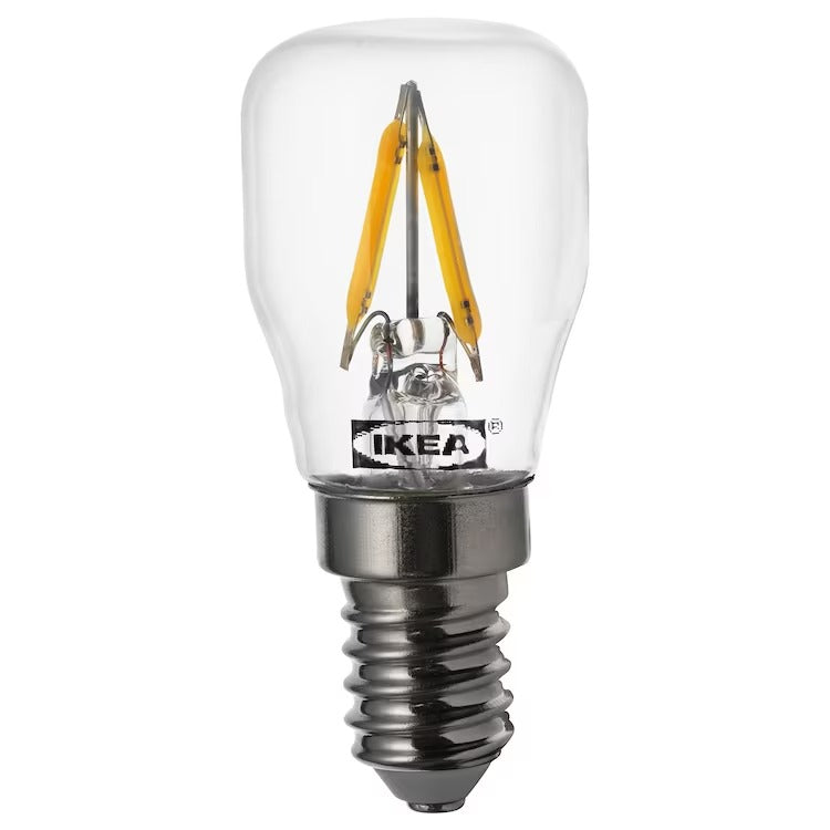 IKEA RYET LED sign bulb E14 80 lumen, clear | IKEA LED bulbs | Eachdaykart - EachDayKart