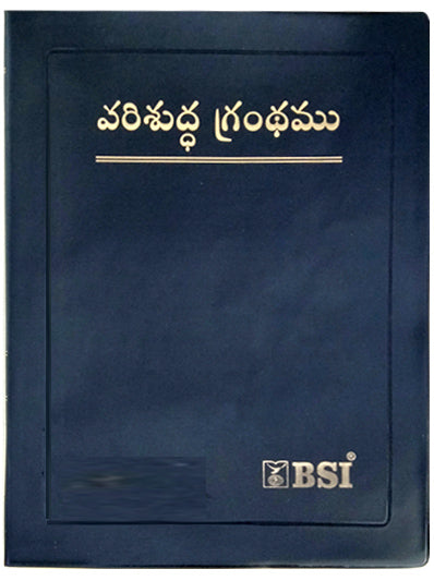 Senior Citizen bible Giant print without zip-Telugu - Telugu Bibles - Senior Citizen Bibles - EachDayKart