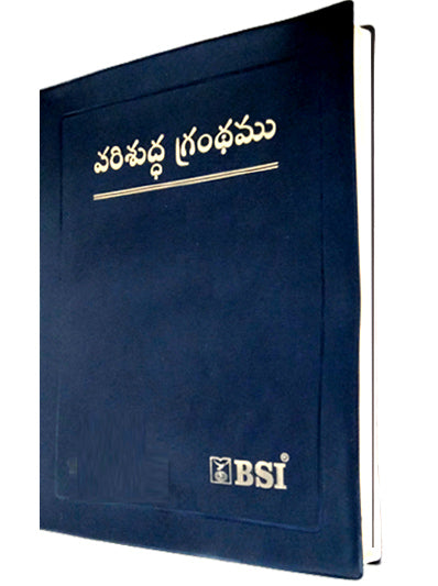 Senior Citizen bible Giant print without zip-Telugu - Telugu Bibles - Senior Citizen Bibles - EachDayKart