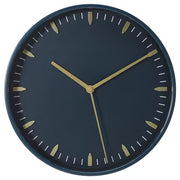 IKEA SKARIG Wall clock, blue | IKEA Wall & table clocks | Eachdaykart - EachDayKart