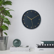 IKEA SKARIG Wall clock, low-voltage/blue | IKEA Wall & table clocks | Eachdaykart - EachDayKart