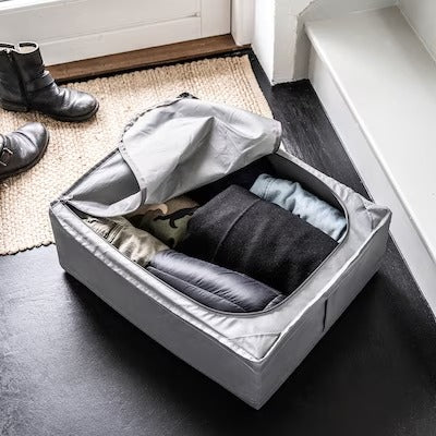 IKEA SKUBB Storage case, dark grey | IKEA Clothes boxes | IKEA Storage boxes & baskets | IKEA Small storage & organisers | Eachdaykart - EachDayKart