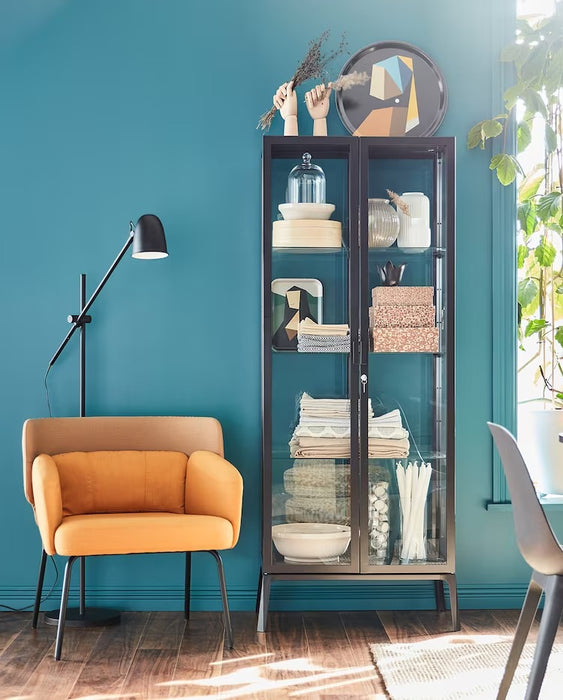 IKEA SKURUP Floor/reading lamp, black | IKEA Floor Lamps | Eachdaykart