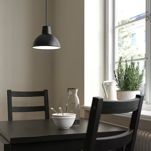 IKEA SKURUP Pendant lamp, black, 19 cm (7 1/2 ") | IKEA ceiling lights | Eachdaykart - EachDayKart