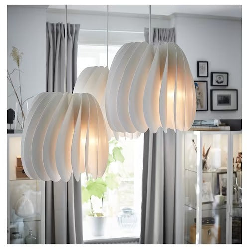 IKEA SKYMNINGEN Pendant lamp, white | IKEA ceiling lights | Eachdaykart - EachDayKart