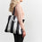 IKEA SKYNKE Carrier bag, stripe/black white | Shopping bags & tote bags | IKEA Bags | Eachdaykart