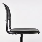 IKEA SMALLEN Swivel chair, black | IKEA Desk chairs for home | IKEA Desk chairs | Eachdaykart - EachDayKart