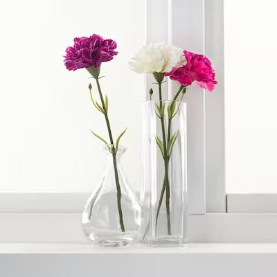 IKEA SMYCKA Artificial flower, carnation/dark lilac | IKEA Artificial plants & flowers | IKEA Plants & flowers | IKEA Decoration | Eachdaykart