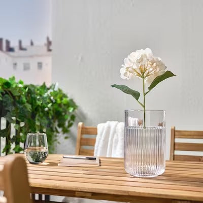 IKEA SMYCKA Artificial flower, in/outdoor Hydrangea/light pink| IKEA Artificial plants & flowers | IKEA Plants & flowers | IKEA Decoration | Eachdaykart