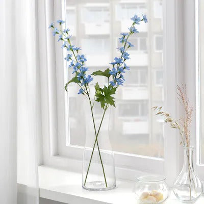 IKEA SMYCKA Artificial flower, in/outdoor/Larkspur blue | IKEA Artificial plants & flowers | IKEA Plants & flowers | IKEA Decoration | Eachdaykart