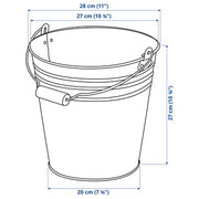 IKEA SOCKER Bucket/plant pot, in/outdoor light green | IKEA Growing accessories | IKEA Plants & flowers | IKEA Decoration | Eachdaykart - EachDayKart