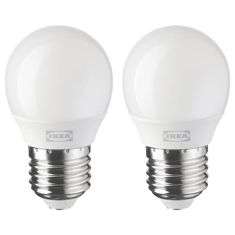 IKEA SOLHETTA LED bulb E27 250 lumen, globe opal white | IKEA LED bulbs | Eachdaykart