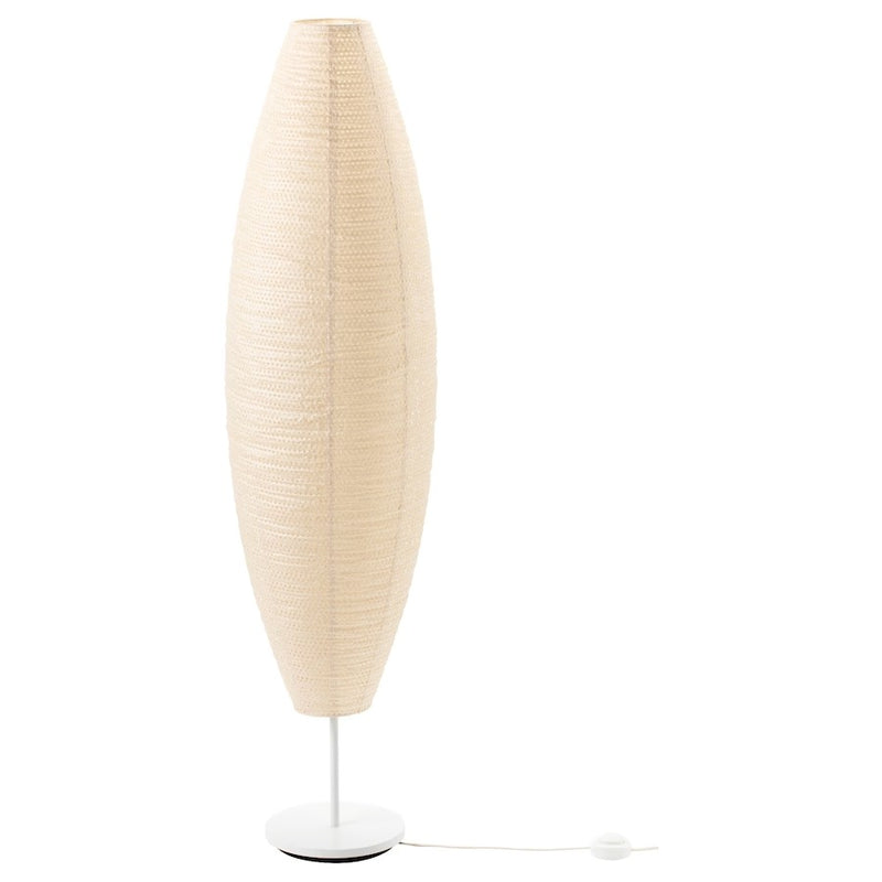 IKEA SOLLEFTEA Floor lamp, oval beige | IKEA Floor Lamps | Eachdaykart - EachDayKart