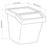IKEA SORTERA Waste sorting bin with lid, white | IKEA Secondary storage boxes | IKEA Storage boxes & baskets | IKEA Small storage & organisers | Eachdaykart