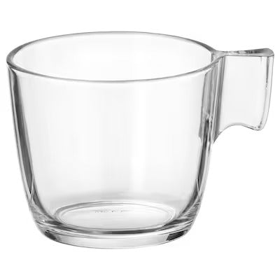 IKEA STELNA Mug, clear glass | IKEA Mugs & cups | IKEA Coffee & tea | Eachdaykart