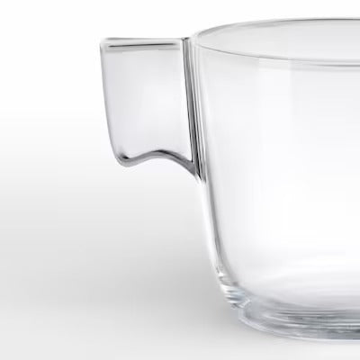 IKEA STELNA Mug, clear glass | IKEA Mugs & cups | IKEA Coffee & tea | Eachdaykart