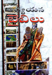 Telugu Study Bible by BSI - Telugu Study Bibles - Telugu christian books - EachDayKart