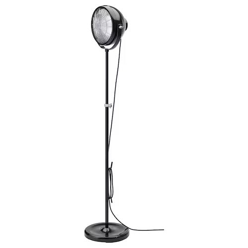 IKEA SVARTNORA Floor lamp, black | IKEA Floor Lamps | Eachdaykart - EachDayKart